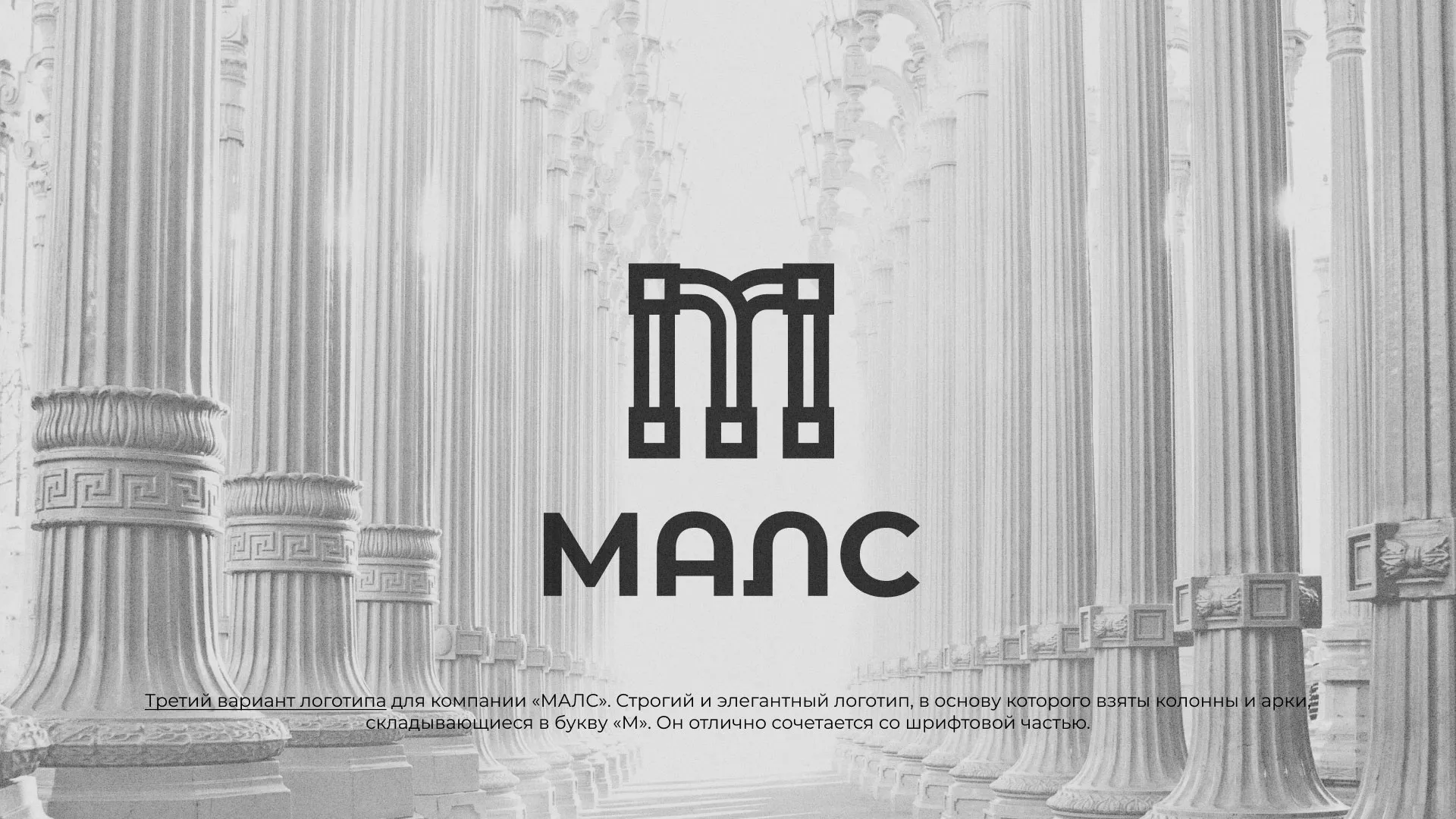 Разработка логотипа компании «МАЛС» в Курлово