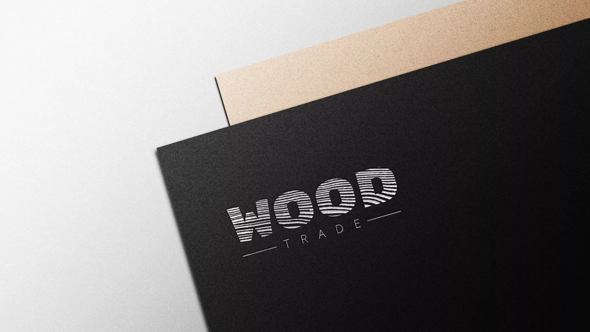 Разработка логотипа для компании «Wood Trade» в Курлово
